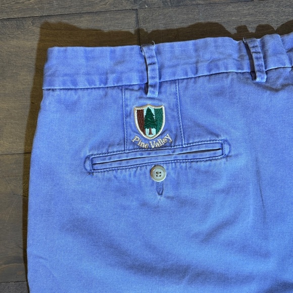 Peter Millar Light Blue Flat Front Shorts - Picture 4 of 6